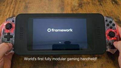 YouTuber Creates Modular Gaming Handheld Using Framework’s Intel Core i7-1260P Motherboard - wccftech.com - Usa - Creates