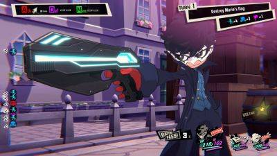 Persona 5 Tactica details unique enemies, stage elements, charge, sub-personas, weapon crafting, and high difficulty levels - gematsu.com