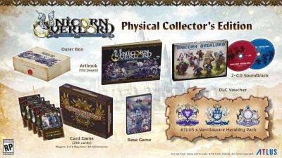 Unicorn Overlord Collector's Edition Comes With A Tabletop Card Game - gamespot.com