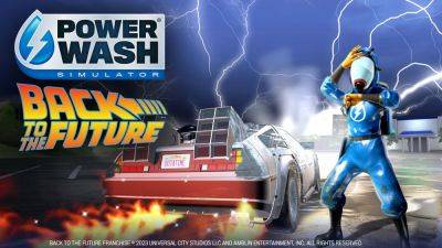 PowerWash Simulator is Going Back to the Future With New DLC Later This Year - gamingbolt.com