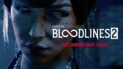 Vampire: The Masquerade – Bloodlines 2 launches in fall 2024, developed by The Chinese Room - gematsu.com - China - Launches