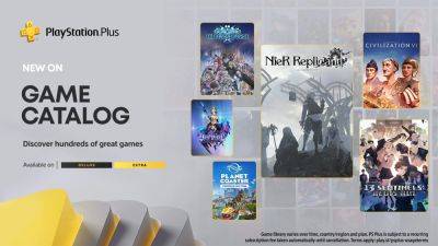 (For Southeast Asia) PlayStation Plus Game Catalog for September: NieR Replicant ver.1.22474487139…, 13 Sentinels: Aegis Rim, Sid Meier’s Civilization VI - blog.playstation.com