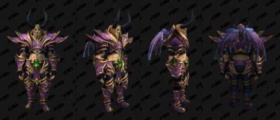 Dreadlord's Regalia Armor Set & Wings Datamined in Patch 10.2 - wowhead.com