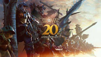 Monster Hunter series 20th anniversary website launched - gematsu.com - Japan
