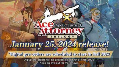 Apollo Justice Ace Attorney Trilogy Getting January Release Date! - gameranx.com - city Tokyo - city Phoenix, county Wright - county Wright