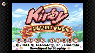 Game Boy Advance – Nintendo Switch Online adds Kirby & the Amazing Mirror on September 29 - gematsu.com - Britain - Japan