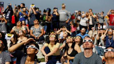 What to know about October's 'ring of fire' solar eclipse - tech.hindustantimes.com - Usa - state Texas - Brazil - Canada - state California - state Arizona - Mexico - state Oregon - state Nevada - state New Mexico - Colombia - state Utah - county Atlantic