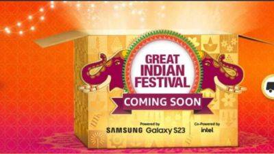 Amazon Great Indian Festival Sale 2023 coming soon; Get ready for big discounts - tech.hindustantimes.com - India