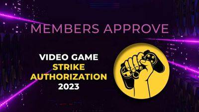 Actors union SAG-AFTRA votes to authorise a potential video game strike - videogameschronicle.com - Usa - Ireland