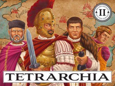 Tetrarchia Review - boardgamequest.com - Italy - city Rome - Greece