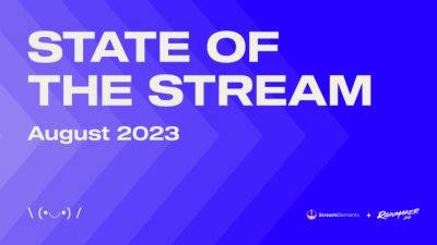 Twitch August viewership lower than July for first time in 6 years | StreamElements State of the Stream - venturebeat.com - Japan - San Francisco - city San Francisco