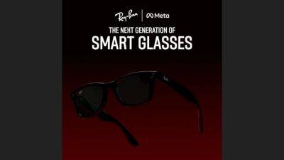 Meta announces Ray-Ban smart glasses! Check specs, features, price, and more - tech.hindustantimes.com - Usa - Announces