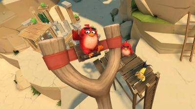 Angry Birds VR: Isle of Pigs Slingshots onto PSVR2 Next Month | Push Square - pushsquare.com
