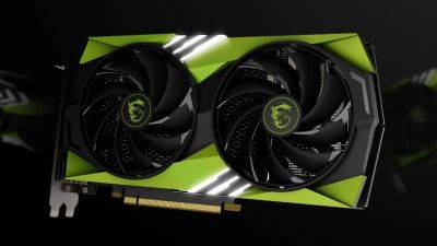 MSI's green themed RTX 4060 NV Edition graphics card is perfect for showing the world just how much you love Nvidia - pcgamer.com - Britain - Taiwan - Usa - China - Hong Kong