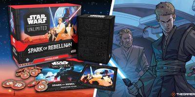 Star Wars: Unlimited Reveals Its Spark Of Rebellion Product Lineup - thegamer.com - Reveals