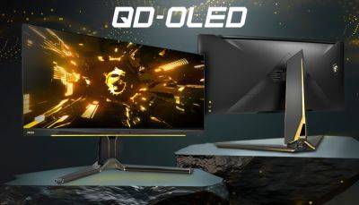 MSI Readies An Army of QD-OLED Gaming Monitors: DQHD 144Hz, UHD 240Hz & WQHD 360Hz Panels - wccftech.com - Usa