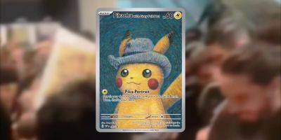 Pikachu Promo Card Causes Chaos At A Van Gogh Museum - thegamer.com