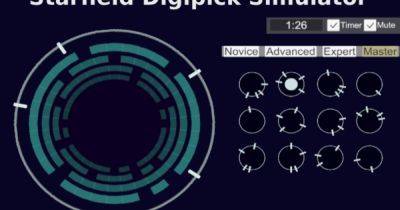 Starfield's digipick mini-game is now available as a fan-made browser game - eurogamer.net
