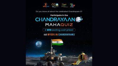 Chandrayaan-3 was a proud moment for India. Now, take MahaQuiz, win Rs. 100000 cash prize - tech.hindustantimes.com - India
