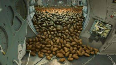 This room full of potatoes proves just how good Starfield's physics engine is - gamesradar.com