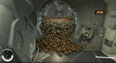 Starfield player stuffs thousands of potatoes into a room to marvel at how much better Bethesda's physics have gotten - pcgamer.com - Marvel