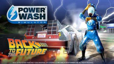 Great Scott! Go Back to the Future with PowerWash Simulator's Next DLC | Push Square - pushsquare.com