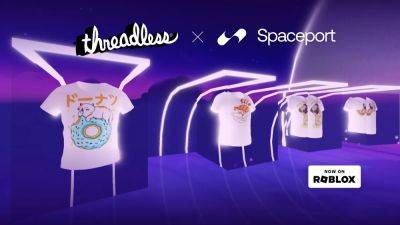 Spaceport launches Threadless digital apparel on Roblox Marketplace - venturebeat.com - San Francisco - Launches