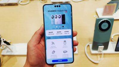 What US Sanctions? Huawei Mate 60 Pro Launches With Korean Memory Chip - pcmag.com - Usa - China - South Korea - North Korea - Launches