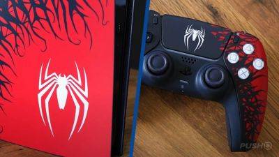Video: Spider-Man 2's Striking PS5 Console and DualSense Controller Unboxed | Push Square - pushsquare.com