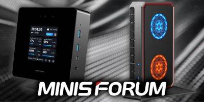Minisforum Displays Cutting-Edge UH185 Ultra Mini PC With Core Ultra, HX200G With Ryzen 9 7945HX & 7600M XT - wccftech.com - Usa
