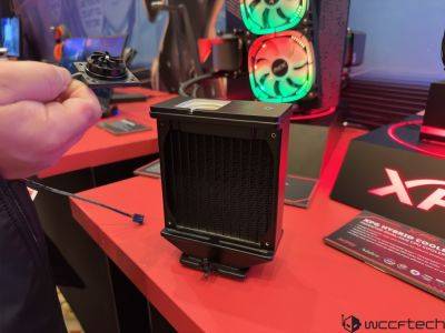 XPG Prototypes Hybrid Air & Liquid Cooler With Up To 280W Cooling For Intel & AMD CPUs - wccftech.com