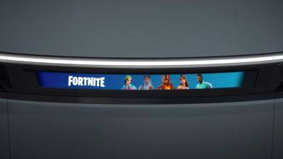 Sony And Honda's Electric Car Can Display Your Fortnite Fandom On Front Bumper - gamespot.com