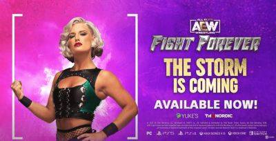 Toni Storm Welcomes Herself Into AEW Fight Forever - gameranx.com