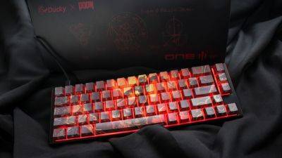 This limited edition Doom keyboard is sending me straight back to hell - gamesradar.com - Britain - Usa