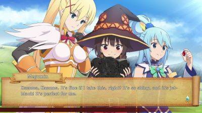 KONOSUBA – God’s Blessing on This Wonderful World! Love for These Clothes of Desire! launches February 8 in the west - gematsu.com - Japan - Launches - These