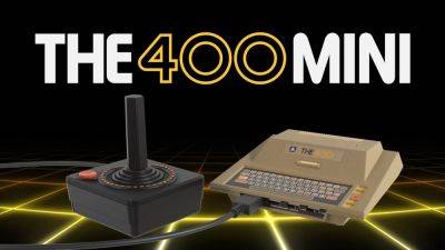 A new mini console based on the Atari 400 has been announced - videogameschronicle.com