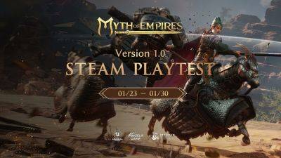 Myth of Empires 1.0 Launches on February 21; Steam Playtest to Take Place in Late January - wccftech.com - Launches