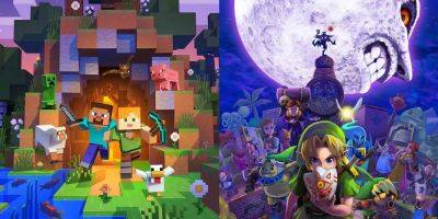 Zelda Fan Recreates Majora's Mask Clock Town in Minecraft - gamerant.com - county Island