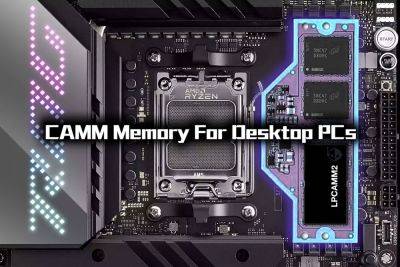 Compact CAMM Memory Modules Coming To Desktop PCs According To SK Hynix - wccftech.com