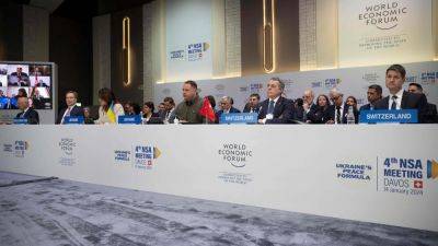 At Davos, AI, climate change, conflict get top billing as leaders converge for elite meeting - tech.hindustantimes.com - Britain - Russia - Ukraine - Switzerland - Jordan - county Young - Israel