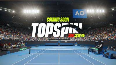 Top Spin 2K25 Announced with Teaser Trailer; Coming ‘Soon’ - wccftech.com - Australia - Czech Republic