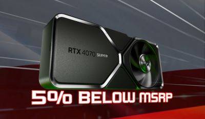 NVIDIA GeForce RTX 4070 SUPER GPUs Selling Below MSRP In Poland, Already Priced 5% Less - wccftech.com - Usa - Poland - county Price