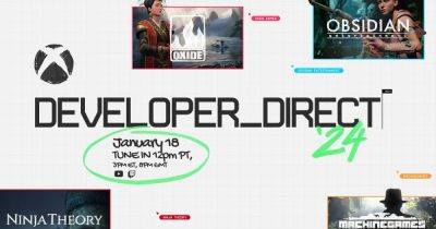 All today's Xbox Developer Direct 2024 streams in one place - rockpapershotgun.com - Britain - state Indiana - Iceland