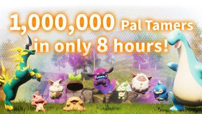 Palworld Early Access sales top one million in eight hours - gematsu.com - county Early