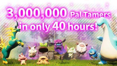 Palworld Sold 3+ Million Units in 40 Hours, Broke 1 Million Concurrent Users on Steam (Surpassing Elden Ring) - wccftech.com