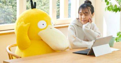 This toddler-sized Psyduck plushie is available to pre-order now - eurogamer.net - Britain - Usa - Japan