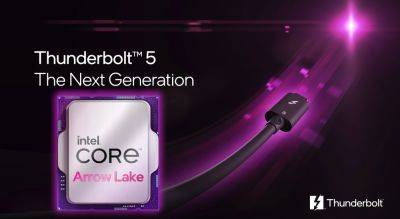 Intel Arrow Lake Desktop CPU Platform To Feature Thunderbolt 5 “Barlow Ridge” For Up To 120 Gbps Bandwidth - wccftech.com