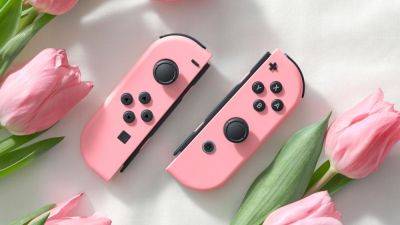 These Pastel Pink Joy-Con controllers are seriously adorable and they're launching just in time for Princess Peach Showtime - techradar.com - Japan - These