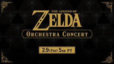 The Legend of Zelda Orchestra Concert set for February 9 [Update] - gematsu.com - city Tokyo