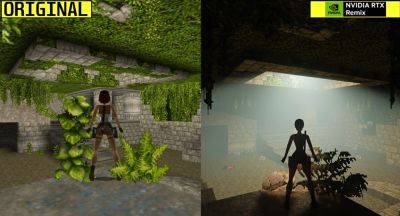 Tomb Raider RTX Remix Comparison Highlights The Massive Visual Improvements Brought By Path Tracing - wccftech.com
